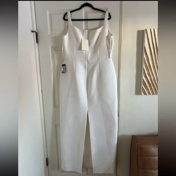 Emilia Wickstead Bridal Cloque Column Wedding Gown UK18 US14 NWT Retail $4200 - Picture 10 of 15